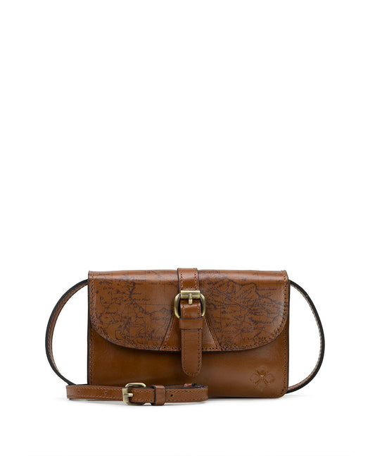 Patricia Nash Torri Crossbody - Signature Map