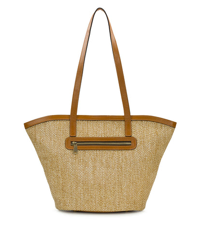 Patricia Nash Marconia Tote with Scarf - Burnished Woven