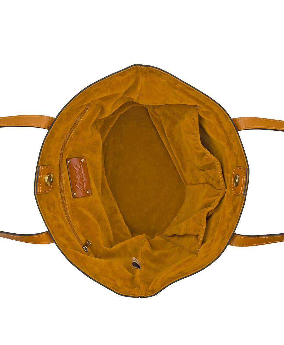 Patricia Nash Marconia Tote with Scarf - Burnished Woven