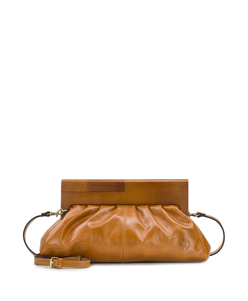 Patricia Nash Appoline Wooden Frame - Vintage Glazed Leather