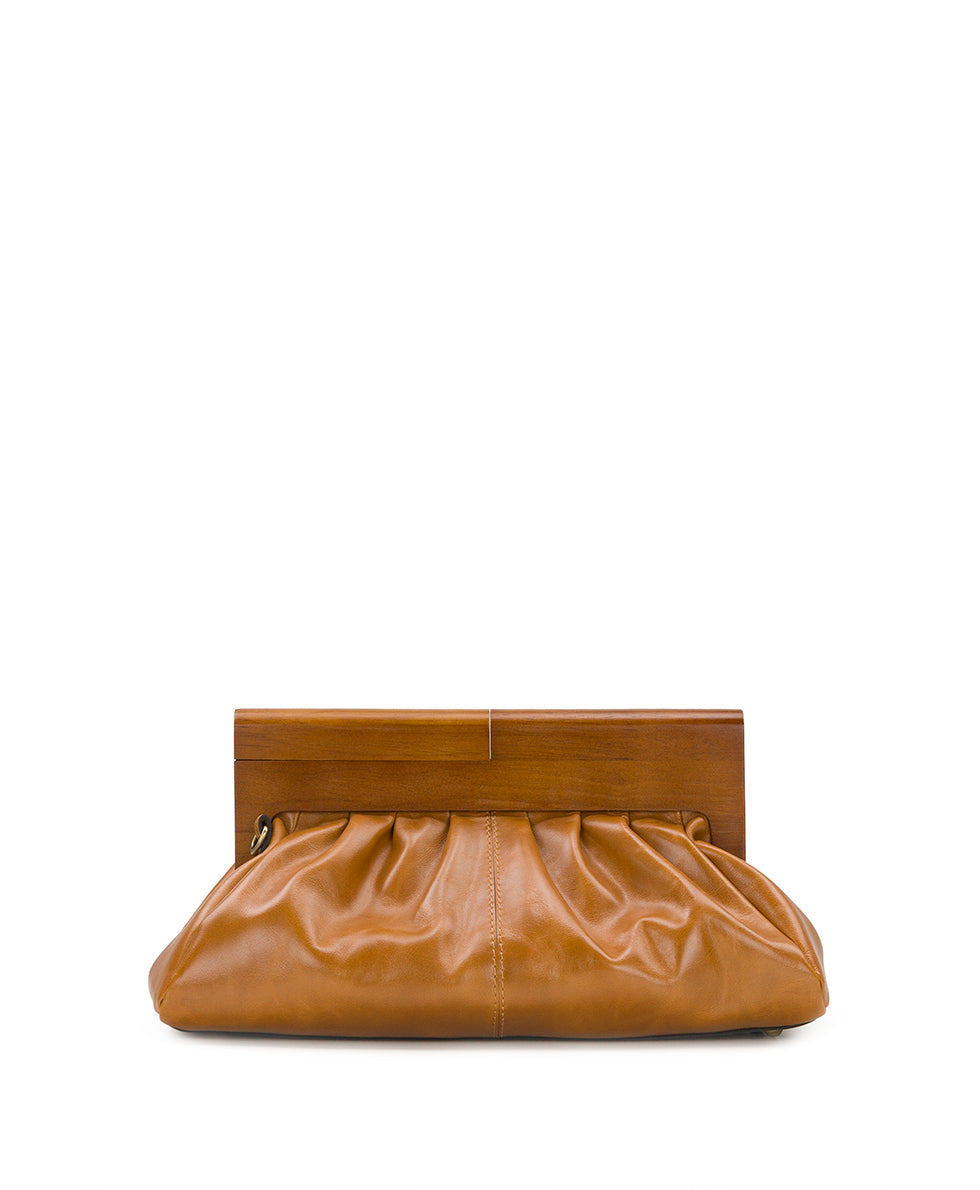 Patricia Nash Appoline Wooden Frame - Vintage Glazed Leather