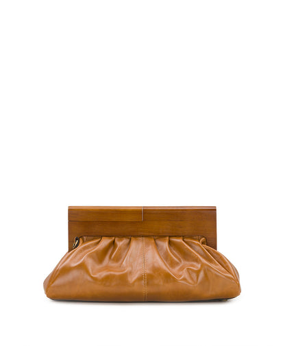Patricia Nash Appoline Wooden Frame - Vintage Glazed Leather