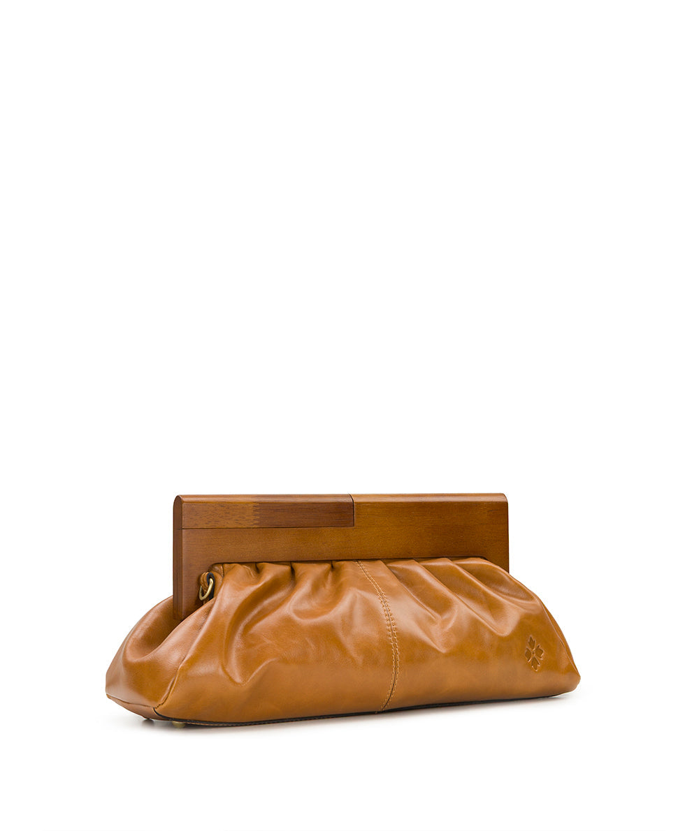 Patricia Nash Appoline Wooden Frame - Vintage Glazed Leather