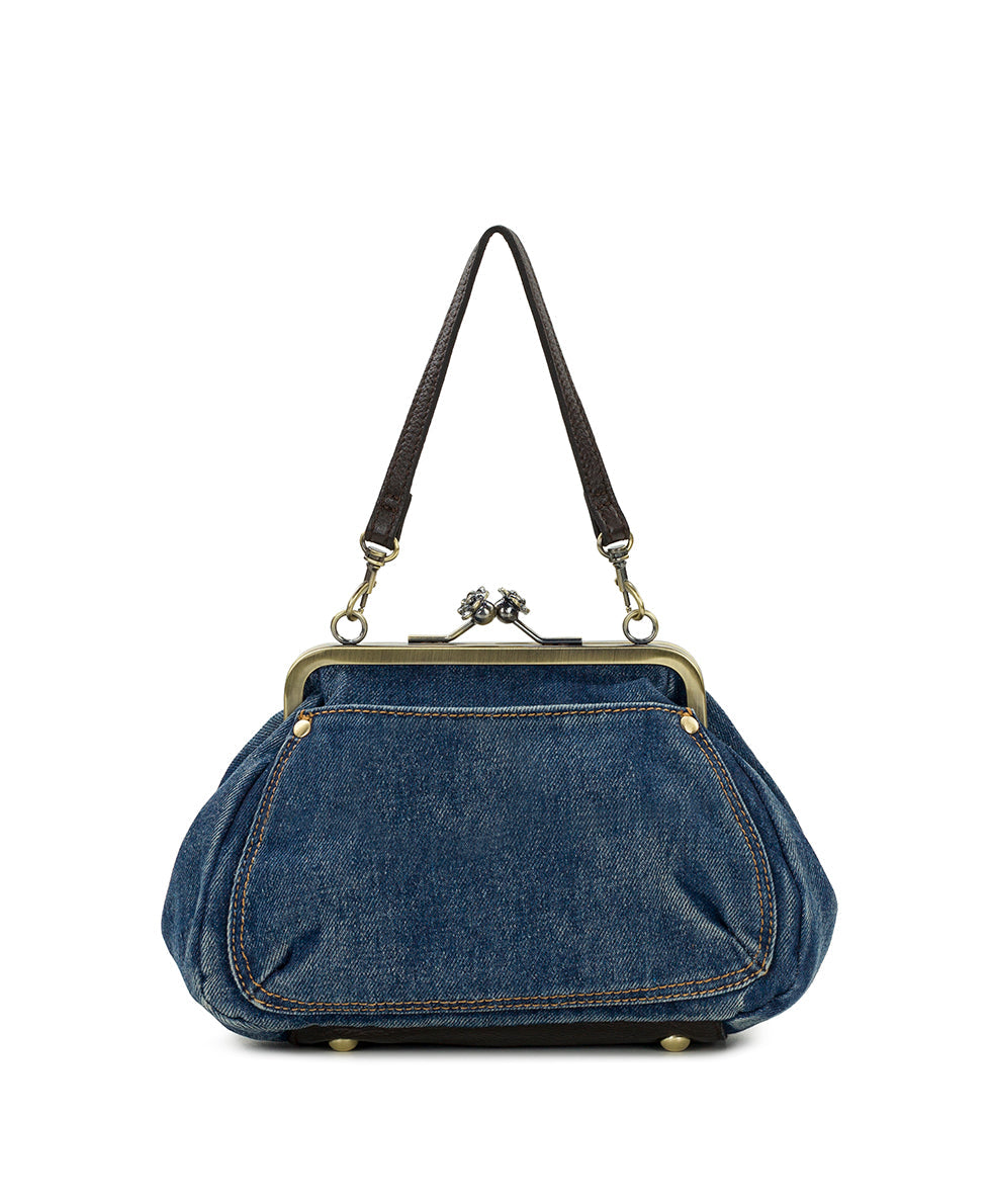 Patricia Nash Tabby Frame - Washed Woven Denim