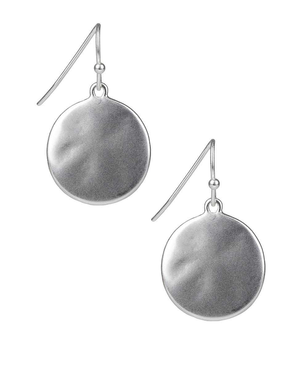 Patricia Nash Disc Drop Earrings - Coin Bead