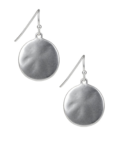 Patricia Nash Disc Drop Earrings - Coin Bead