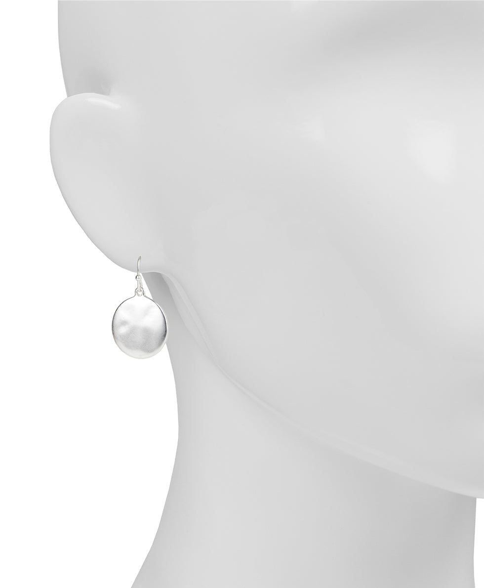 Patricia Nash Disc Drop Earrings - Coin Bead