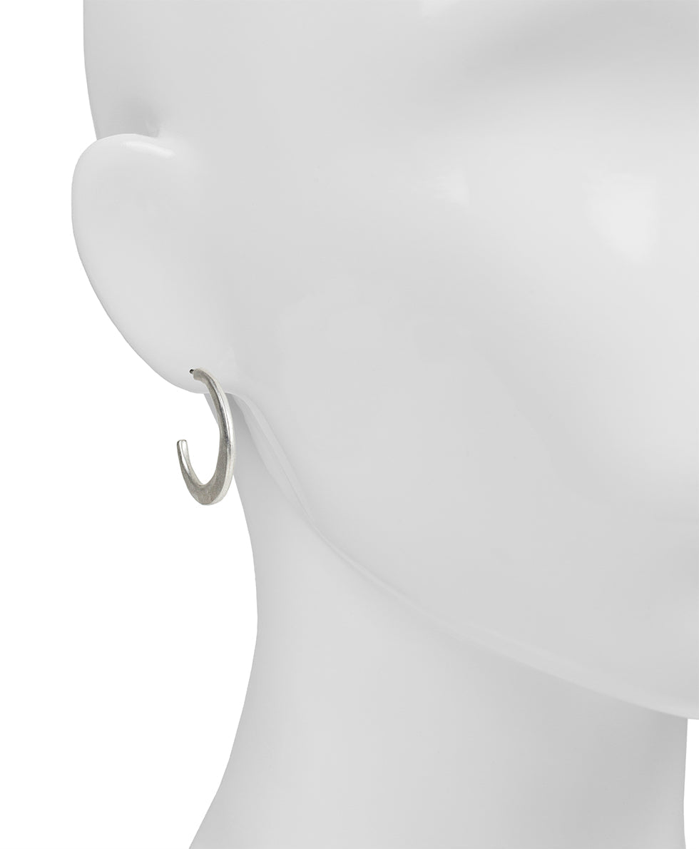 Patricia Nash Hammered Hoop Earrings - Not So Basics