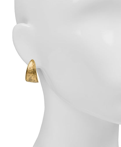 Patricia Nash J Hoop Hammered Earrings - Basics Collection