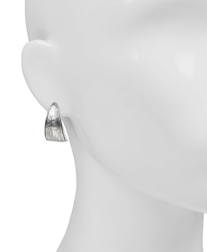 Patricia Nash J Hoop Hammered Earrings - Basics Collection