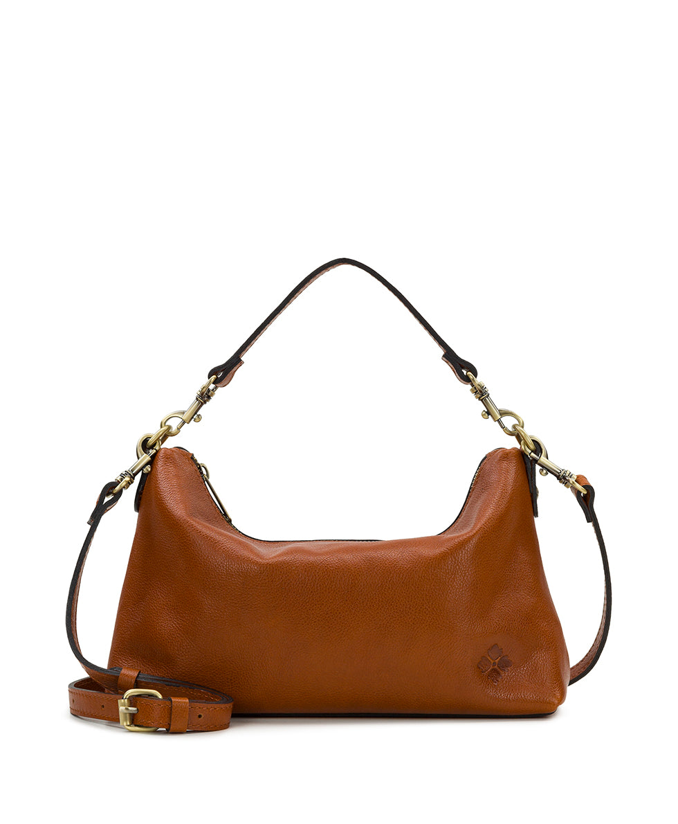 Patricia Nash Kolena Crossbody - Rugged Natural Grain Leather | Patricia Nash