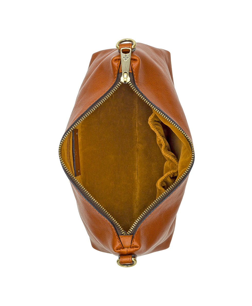 Patricia Nash Kolena Crossbody - Rugged Natural Grain Leather | Patricia Nash