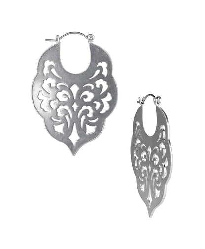 Patricia Nash Gypsy Hoop Earrings - Renaissance Laser Cut